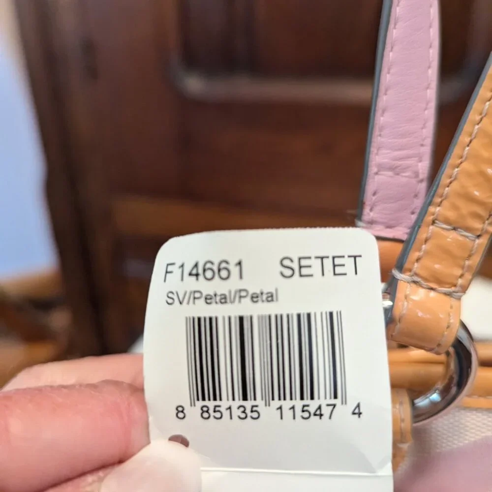 Coach Vintage Small Pink Bag NWT - Picture 4 of 12